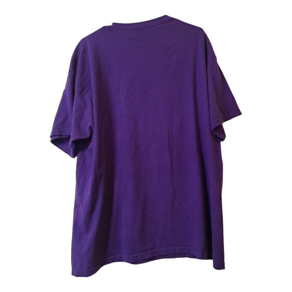 Star Wars XL 46/48 Purple T-Shirt 100% Cotton Darth Vader Walk AT-AT - Picture 3 of 6